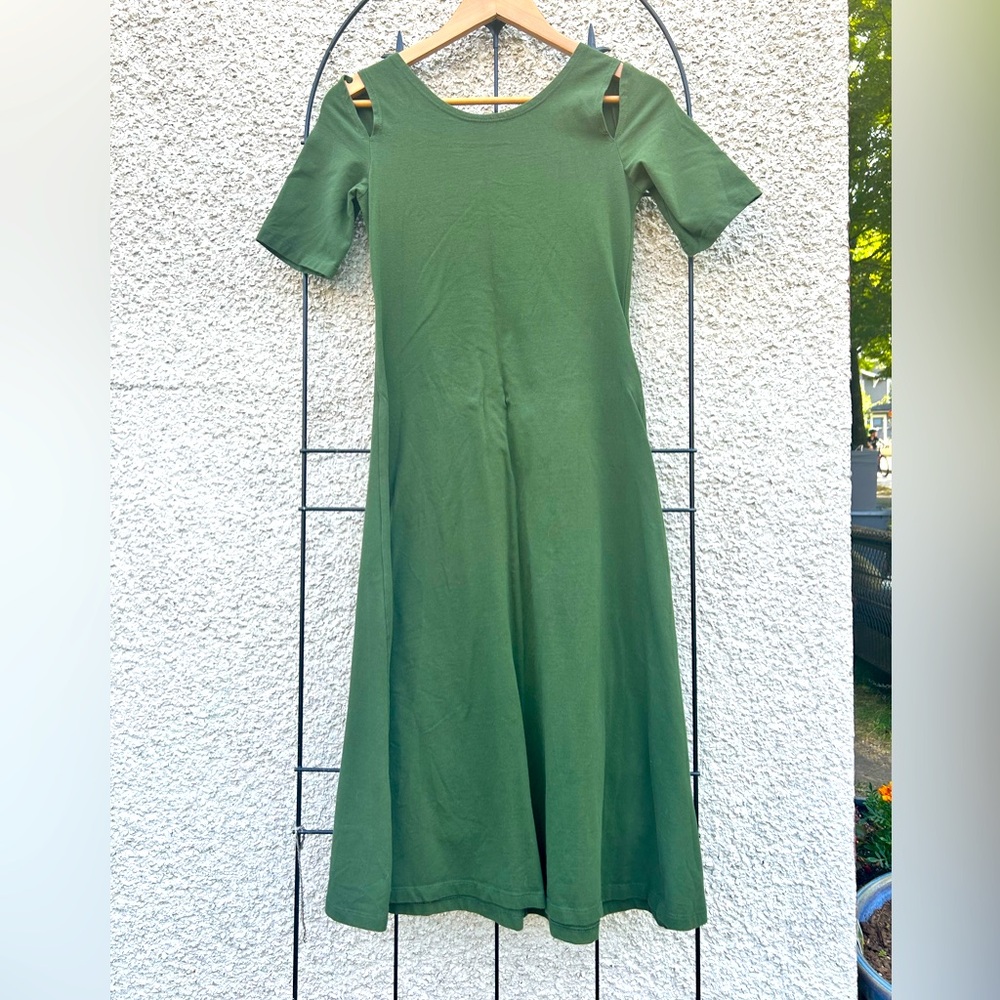 🫒 Olive green OAK + FORT Dress Size M